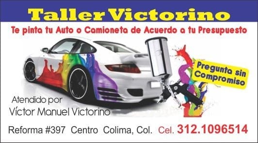 VICTORINO LAMINADO Y PINTURA en Colima