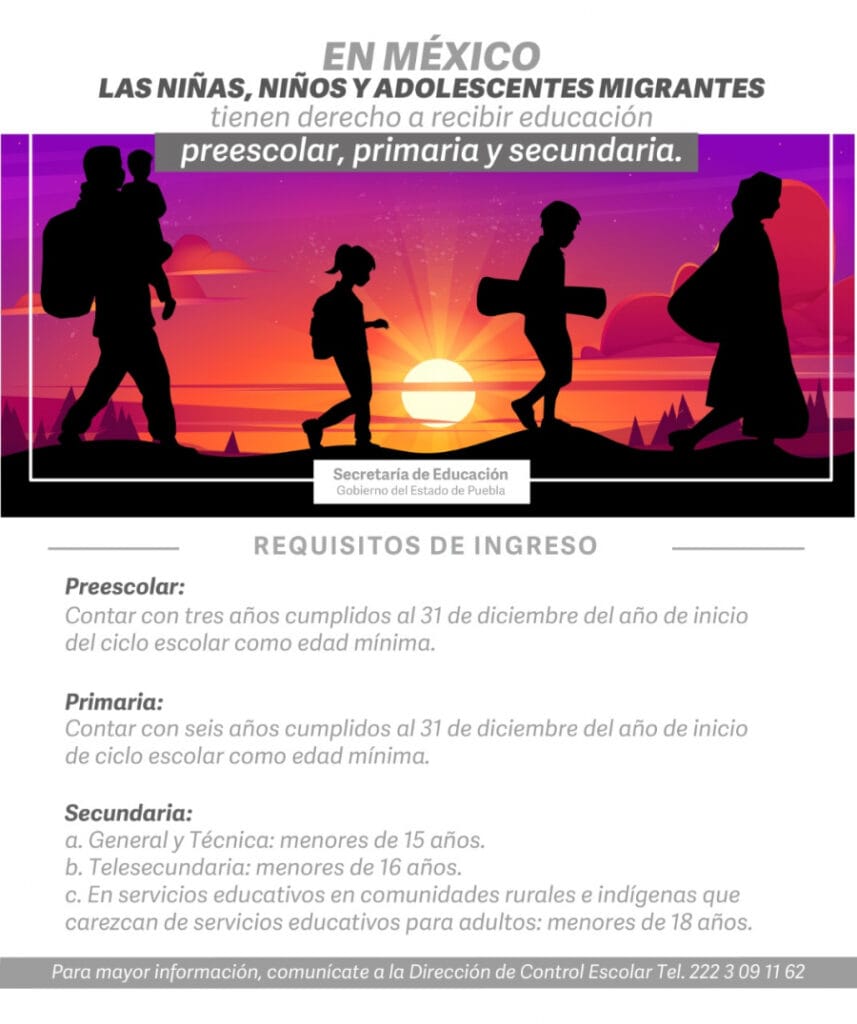 TELESE CUNDARIA PARA NIÑOS MIGRANTES en Colima